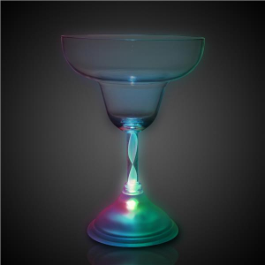 LED 10 oz Margarita Glass