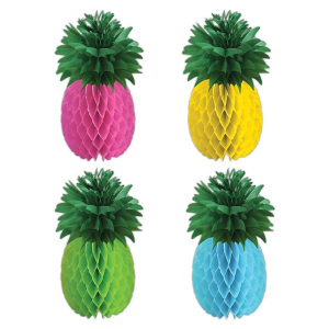 Pineapple 11 1/2"  Centerpieces (Per 4 pack)