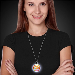 LED Cinco De Mayo Pendant Necklace