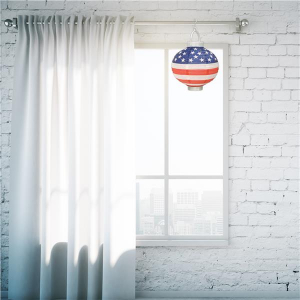 Patriotic Light Up Lanterns (Per 3 pack)