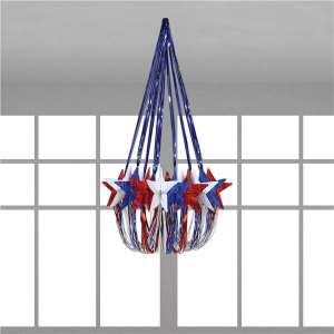 Patriotic Star Chandelier