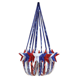 Patriotic Star Chandelier