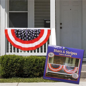 Patriotic 4' Bunting Decoration