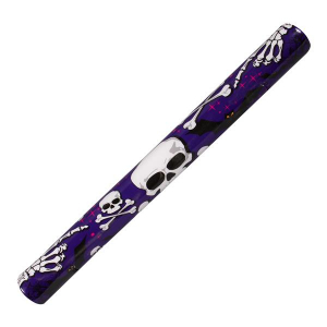 Orange LED Skull and Crossbones Foam Lumiton