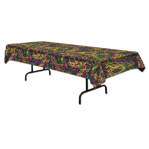 Mardi Gras BeadsTable Cover
