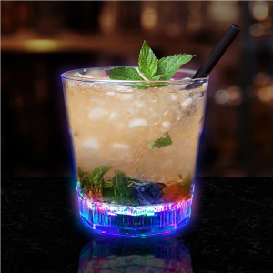 LED Rocks Glass