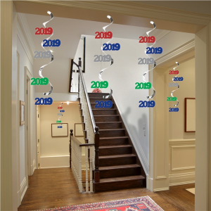 2020 Multi-Color Foil Danglers