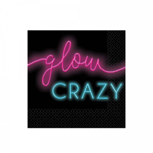 New Years Glow Beverage Napkins
