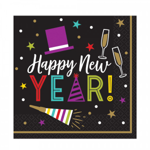 New Years Eve Lunch Napkins