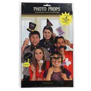 Happy New Year Photo Booth Prop Kit