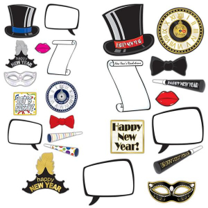 New Years Eve Photo Booth Prop Kit
