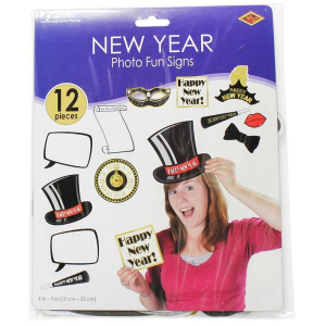 New Years Eve Photo Booth Prop Kit