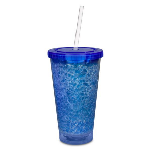 LED Blue Crystal 16 oz Tumbler