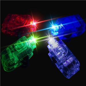 Green LED Light-Up Finger Rings