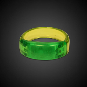 Green LED Bangle Bracelet