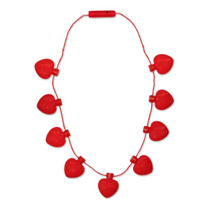 Red Heart LED Necklace