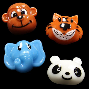 LED Wild Animal Jelly Rings