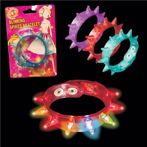 LED Spike Bracelets