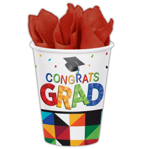 Fun Grad 9oz Hot/Cold Cups