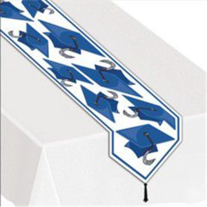 Blue Graduation Table Runner