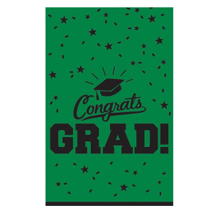 Green Graduation Table Cover