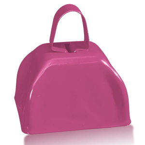 Pink Metal Cowbells