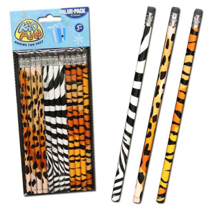 Animal Print Pencils