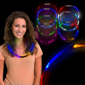 LED Fiber Optic Necklace