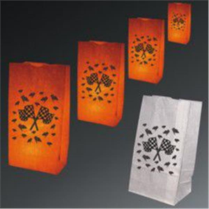 Checkered Flag Luminary Bags