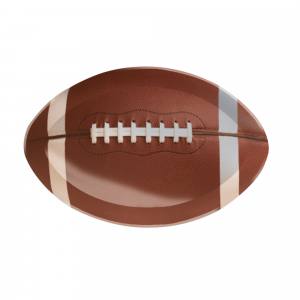 Football Serving Tray