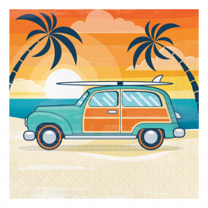 Summer Surfing Lunch Napkins