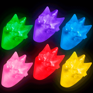 LED Flashing Spike Rings LED Flashing Spike Rings