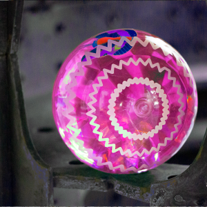 2.5" Light-Up Bounce Ball- Pink