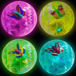 2.5" Light-Up Bounce Balls
