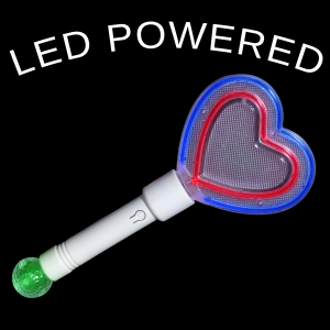 Rave Lights Party Heart Wand