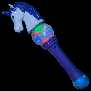 15" Light-Up Unicorn Wand with Sound 15" Light-Up Unicorn Wand with Sound