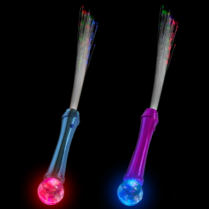 15" Fiber Optic Magic Ball Wands