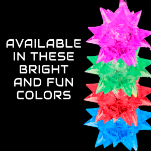 3" Light-Up Crystal Star Necklace