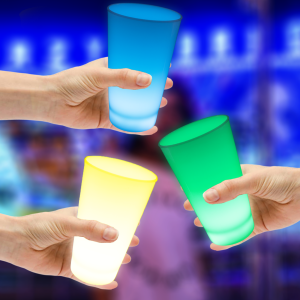 Glow in the Dark LED Light Up Cup - 12oz