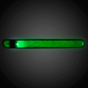 LED Green Slap Bracelet