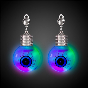 LED Jumbo Eyeball Clip-On Earrings (Per pair)