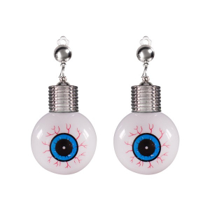 LED Jumbo Eyeball Clip-On Earrings (Per pair)
