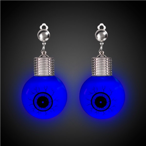 LED Jumbo Eyeball Clip-On Earrings (Per pair)