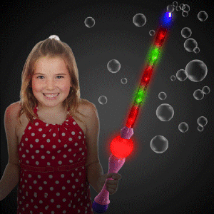 LED Pink Bubble Sword