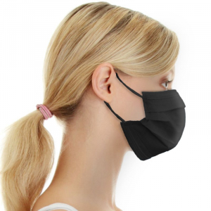 3-PLY Black Protective Face Mask