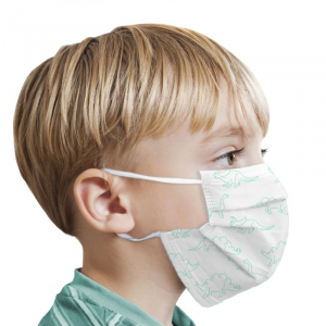 50/Pack 3-Ply Youth Protective Face Mask