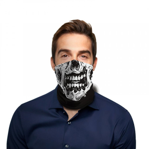 White Zombie Polyester Gaiter