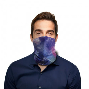 Purple Waters Polyester Gaiter