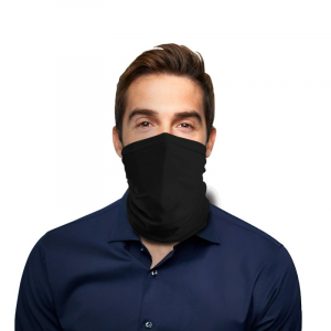 Strong Black Polyester Gaiter