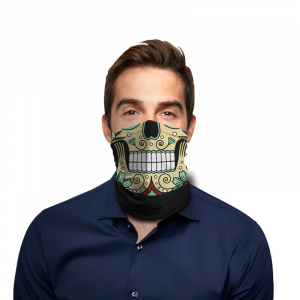 Skull Grin Polyester Gaiter